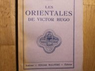 les orientales de Victor Hugo avec envoi 